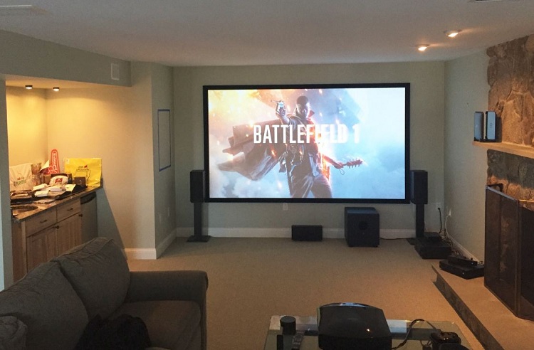 xbox one with projector