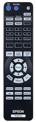 Epson Home Cinema 3200 remote control