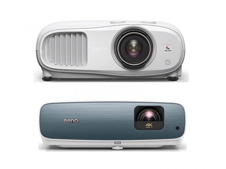 Epson 3800 vs BenQ TK850 Comparison Projector Top