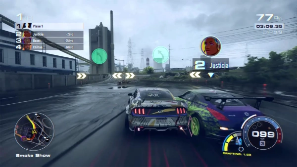 Need for Speed Unbound graphics on Epson LS800