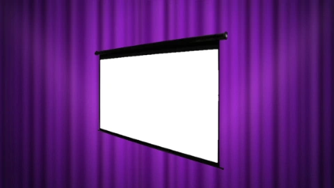 BaoChen Motorized Projector Screen