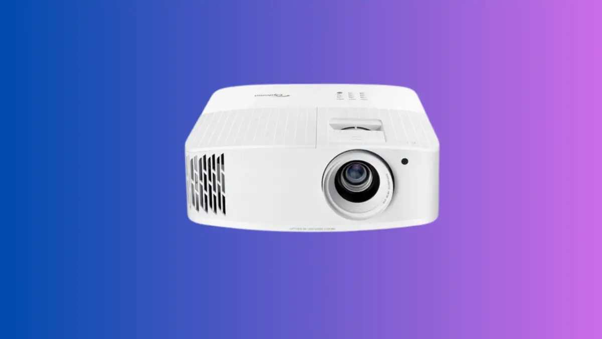 Optoma UHD35x review of the projector