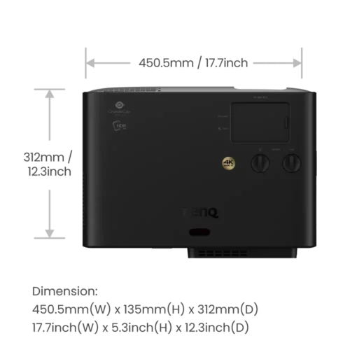 BenQ HT4550i measurements