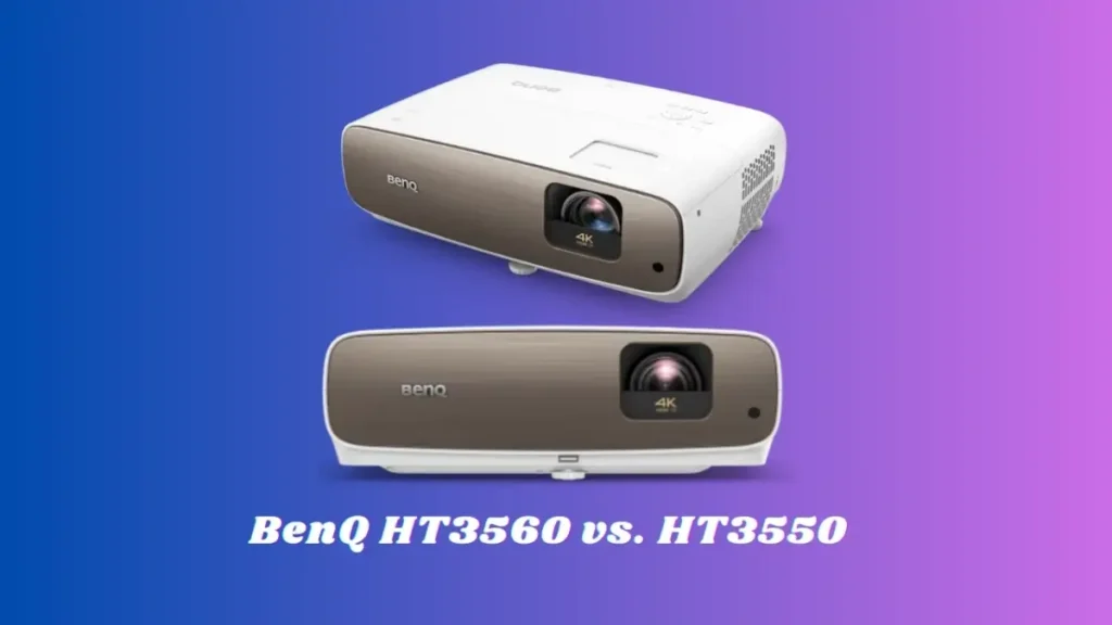 BenQ HT3560 vs. HT3550 comparison