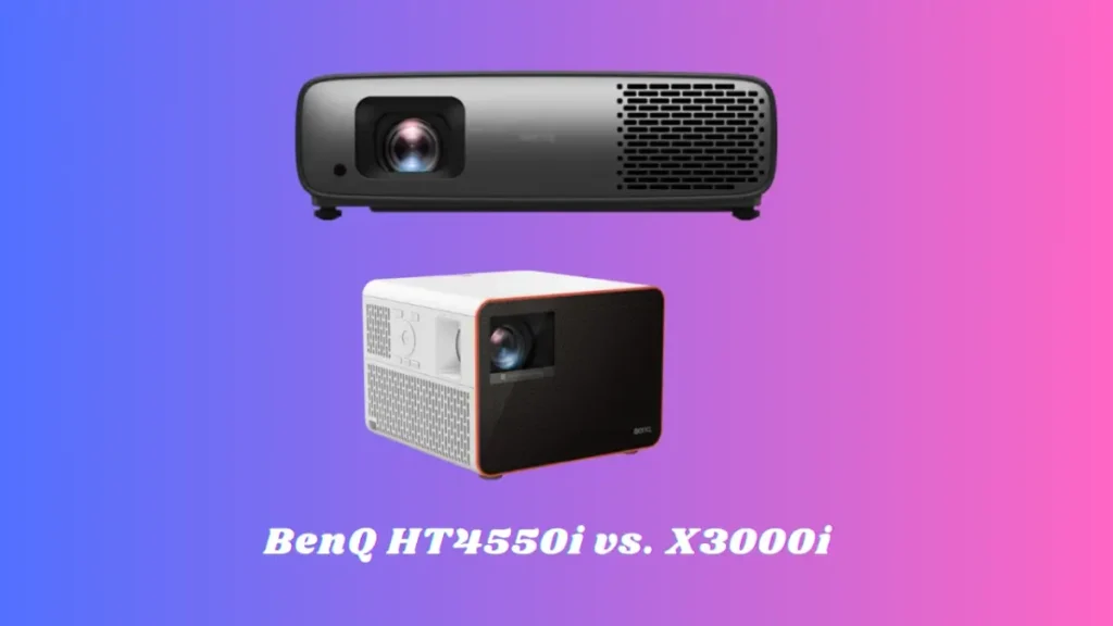 BenQ HT4550i vs. X3000i comparison